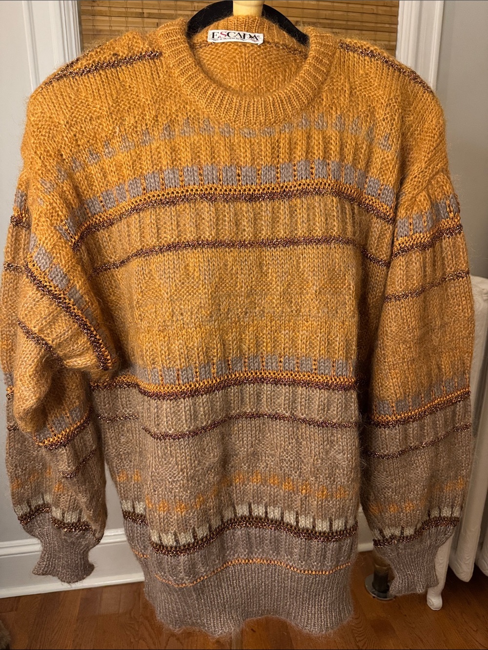 ESCADA vintage mohair Crewneck Sweater